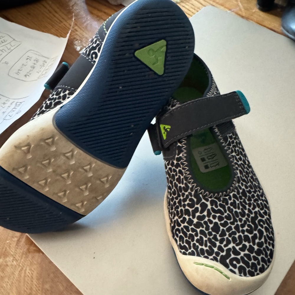 PLAE Black and White Kids Sneakers